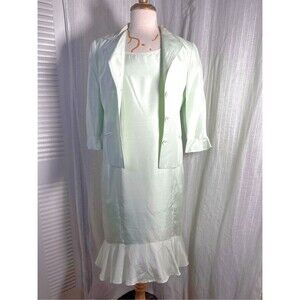Dué Per Dué Vestè Dress Suit Size 8 VTG 90's Mint Corporate Chic Aesthetic